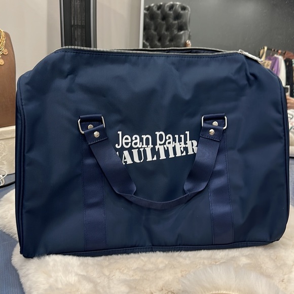 JEAN PAUL GAULTIER BLUE DUFFEL BAG - Picture 3 of 5